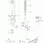 YETI Pro 550 Передняя подвеска и лыжи