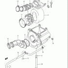 LT-F160 Quad Runner Воздухозаборник