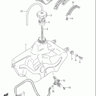 LT-4WD Quad Runner Топливный бак