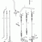 LT-F250 Quad Runner Handlebar - cable (model j / k)