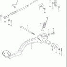 LT-4WD Quad Runner Задний тормоз