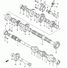LT-F250 Quad Runner Трансмиссия 1
