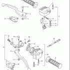 LT-F250 Quad Runner Handle switch (model j / k / l)