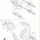 LT-4WD Quad Runner Переднее колесо