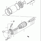 LT-F250 Quad Runner Стартер электрический