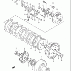 LT-F160 Quad Runner Сцепление