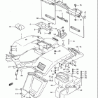 LT-F250 Quad Runner Rear fender (model j / k / l)