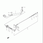 LT-F160 Quad Runner Задний тормоз