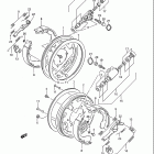 LT-F250 Quad Runner Front wheel brake (model j / k / l)