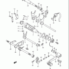 LT-F160 Quad Runner Механизм  переключения передач