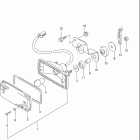 LT-4WD Quad Runner Задний фонарь