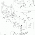 Rave RE 600HO Передняя подвеска и лыжи
