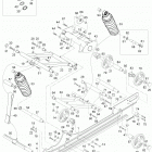 Rave XT N-duro 600HO SDI Задняя подвеска
