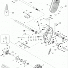 Rave RC 440 Привод гусеницы