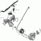 YETI PRO V-800 RUS Впускной коллектор и дроссельная заслонка