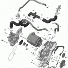 YETI TUV V-1300 01- Waterpump And Alternator