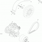 YETI TUV 600HO SDI Защита ремня вариатора