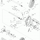 Rave N-duro 550 F Привод трака и трак