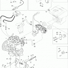 YETI TUV 600HO SDI Двигатель и крепление