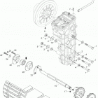 ST 600 Привод трака и трак