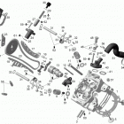 YETI SUV V-800 Головка цилиндров передн.