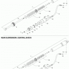 Rave RC 800 PT Амортизатор в разборе задний