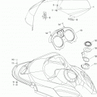 Rave N-duro 550 F Стекло ветровое и консоль