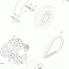 YETI PRO V-800 Защита ремня вариатора