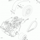 YETI TUV V-1300 Защита ремня вариатора