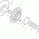 ST 550 Ведомый шкив