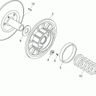 Yeti SUV V-800 Ведомый шкив