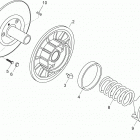 GLX 6900 Ведомый шкив