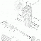 ST 600 Привод трака и трак