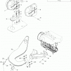 Safari 400 01- Tuned Pipe And Muffler