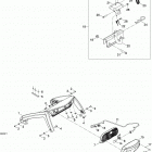 Rave Xtrim N-Duro 600HO SDI Багажник задний