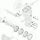 Yeti 600 SDI Привод трака и трак