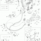 Adventure GT 600HO SDI Глушитель