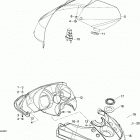 Rave Xtrim N-Duro 600HO SDI 09- Windshiel And Console