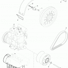 ST600 Защита ремня вариатора
