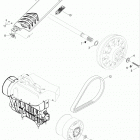 Adventure 800HO Защита ремня вариатора