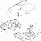 Enduro 600HO SDI 09- Windshiel and Console