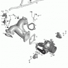 59 YETI Впускной коллектор и дроссельная заслонка
