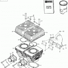 Lynx 5900FCE 01- Cylinder And Exhaust Manifold, 503