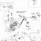 Enduro 600HO SDI Двигатель и крепление