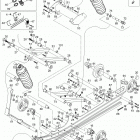 Enduro 600HO SDI Задняя подвеска