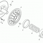 Lynx 6900 Ведомый шкив