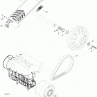 Enduro 400RC 05- Pulley System, 400RC