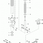 Lynx 6900 Передняя подвеска и лыжи
