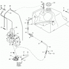 Rave Cross 800 HO Топливный бак