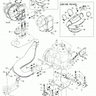 Enduro 500/RC 01- Engine Mount Plate / Muffler